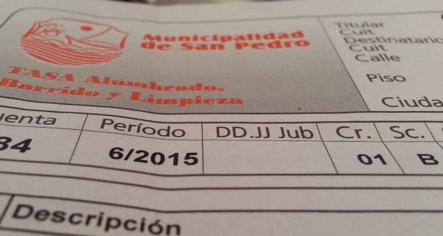 Extendieron el vencimiento de la tasa de ABL para la semana que viene