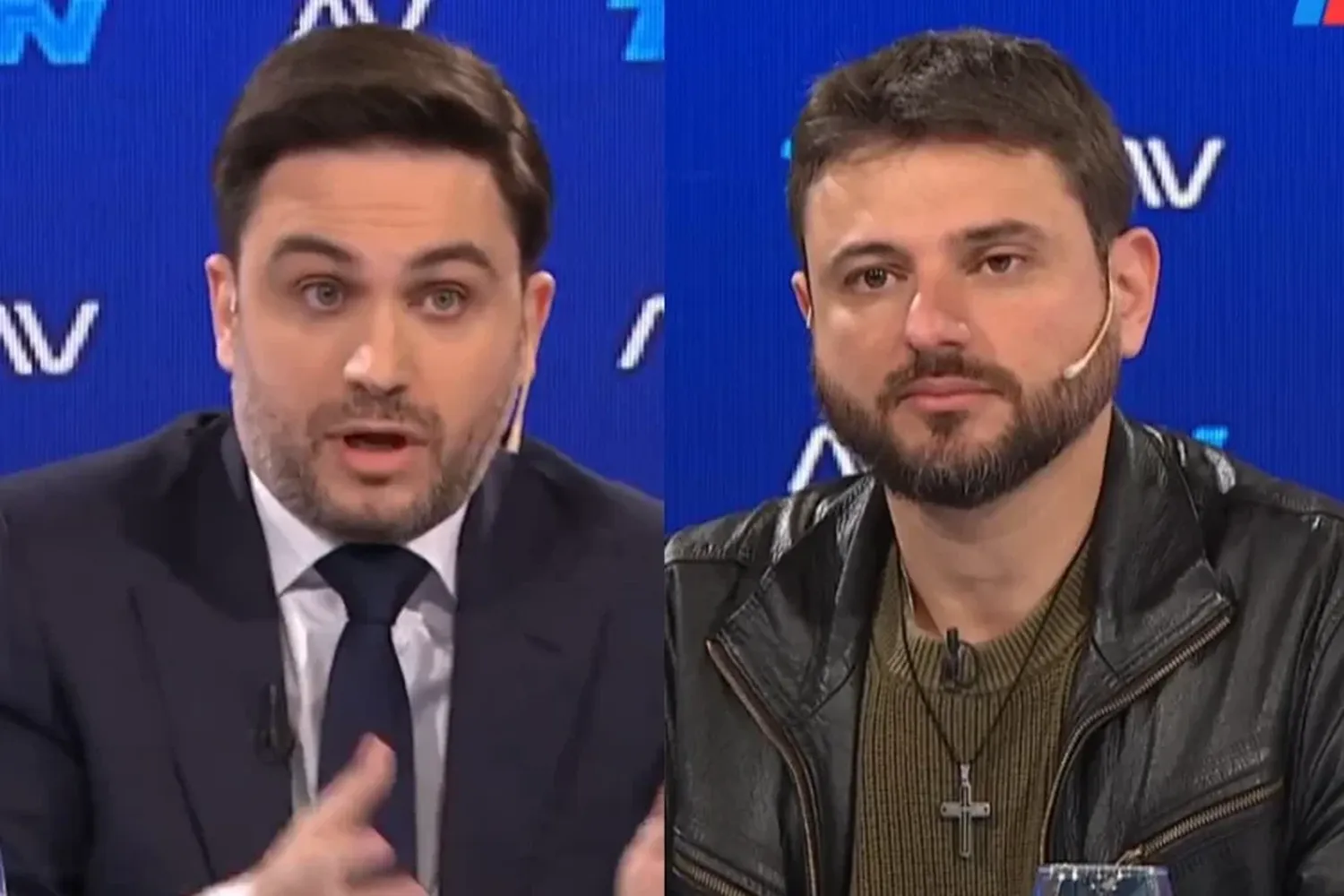 Marra y Grabois a los gritos en TV: "Manito blandita es de garca” y “por lo menos yo no le robo a los pobres”