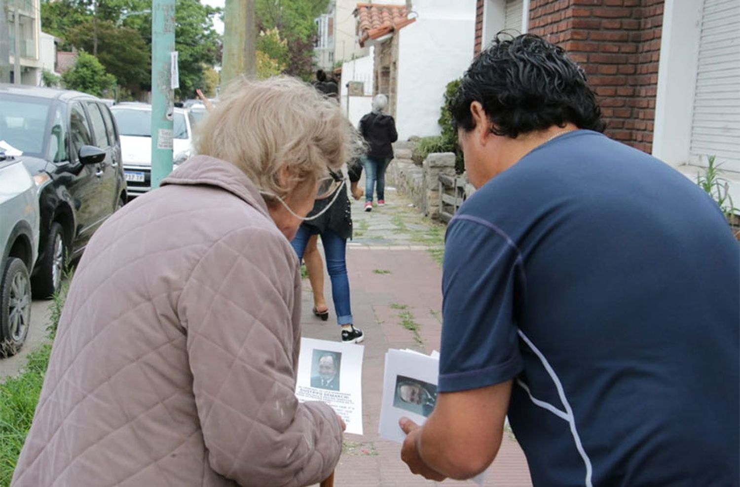 Organismos de derechos humanos escracharon la presencia de Demarchi en la ciudad