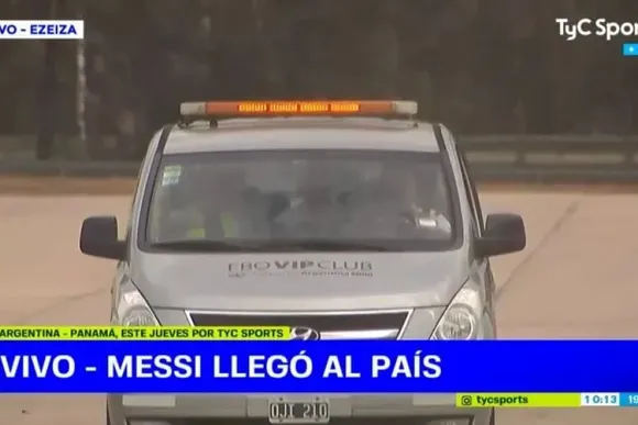 Llegó Messi 