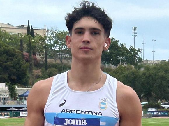 Tomás Mondino brilló en Barcelona y rozó su récord en los 200 metros