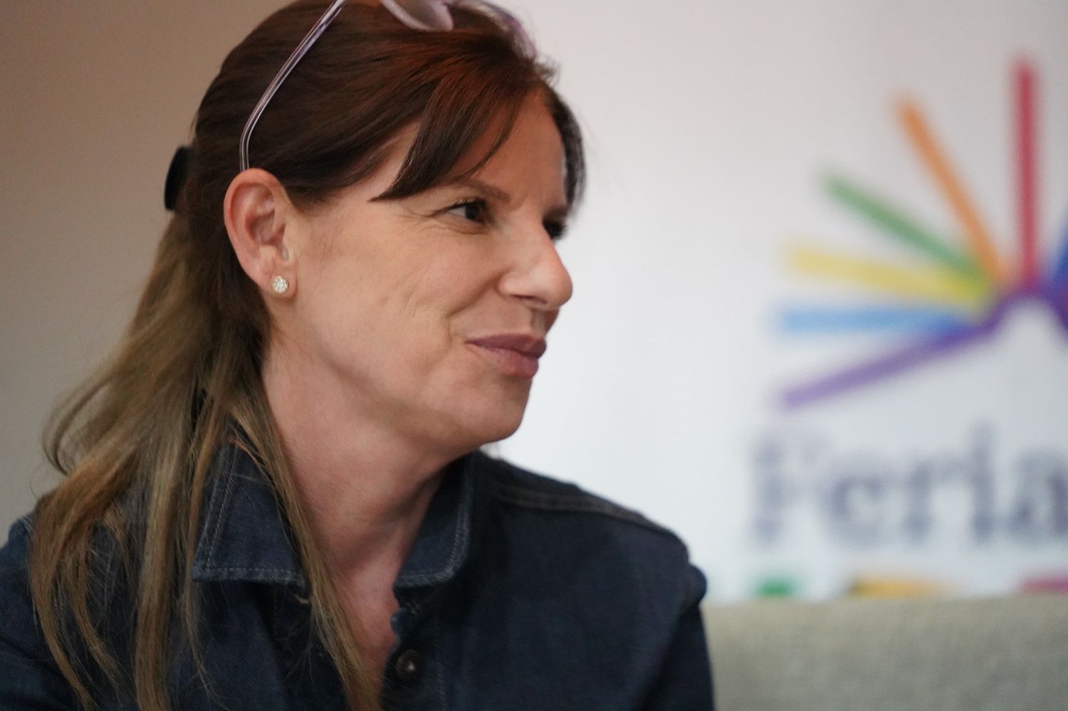 Lorena, autora del libro "Loca"