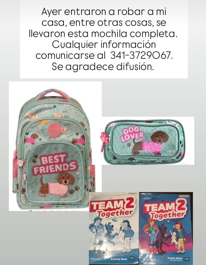 Mochila robada