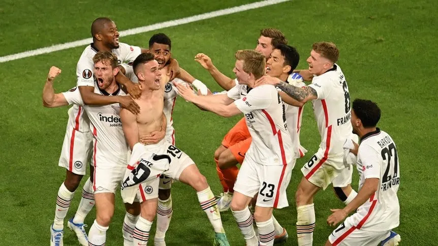 Borré, el héroe del Frankfurt campeón de la Europa League