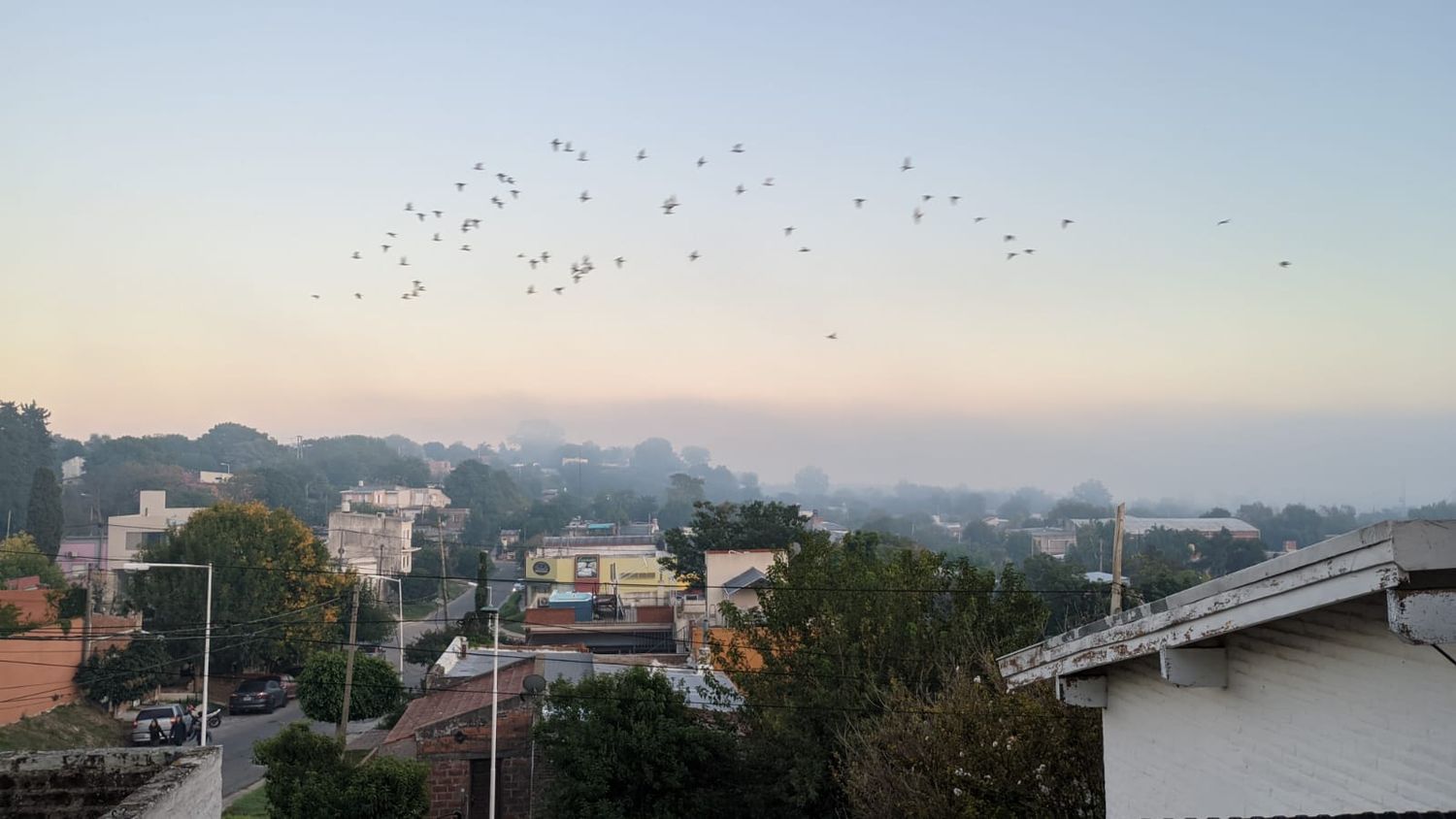 “Volvió el olor a humo”