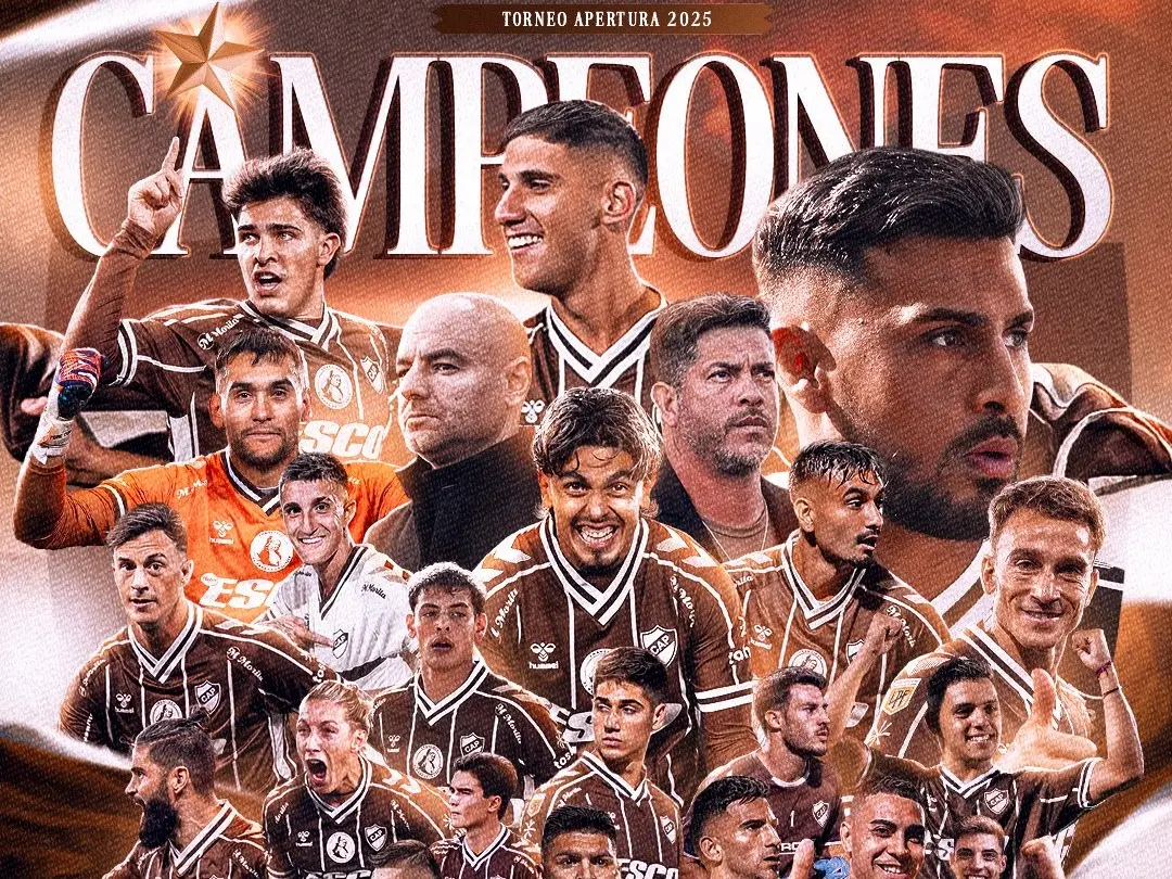 El Calamar logró su primer título en Priemra División. Foto:@caplatense