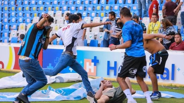 VIOLENCIA EN EL F�aTBOL MEXICANO