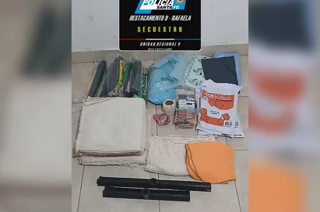 Un vecino retuvo a un menor implicado en el robo de dinero, una garrafa y alimentos de un freezer