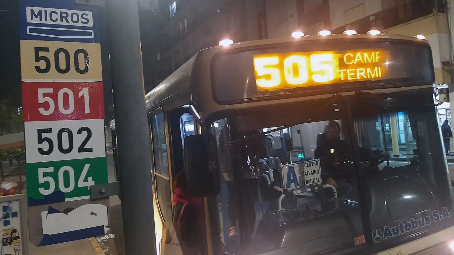 El transporte público de pasajeros, en agenda.