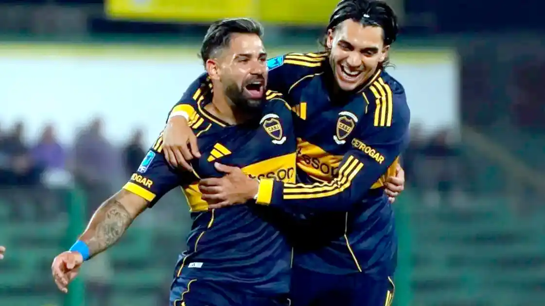 Con goles de Giménez, Velasco, Bareiro y Merentiel, Boca aplastó a Defensa