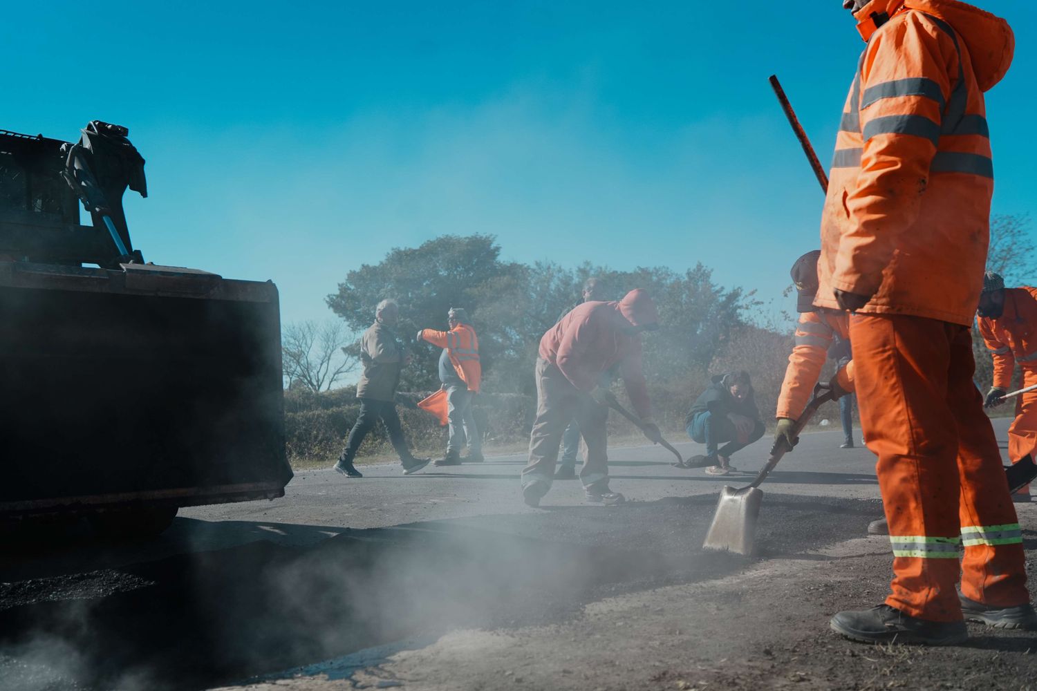 Sólo tres obras viales con fondos nacionales continúan en Entre Ríos