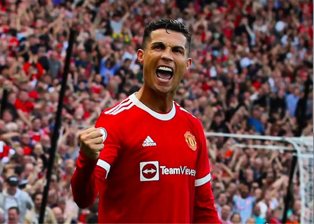 Cristiano Ronaldo causó revuelo en el Manchester United