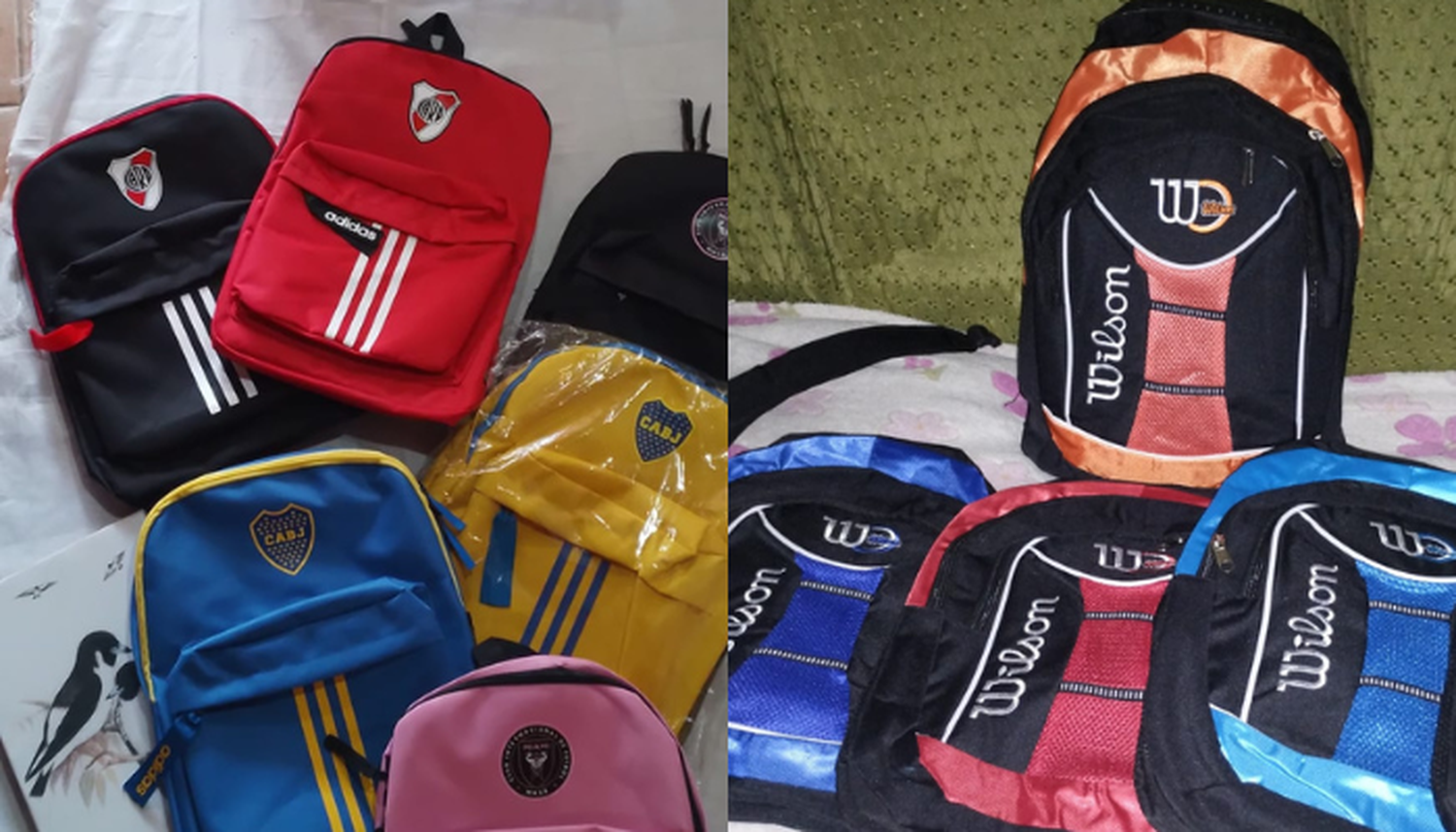 Mochilas ilustrativa