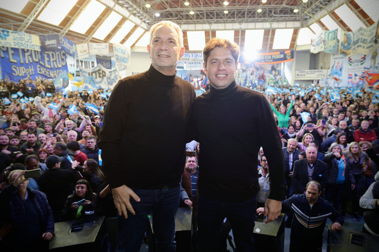 Kicillof respaldó a Massa: "Sepan que tenemos hoy un Ministro de Economía que va a ser Presidente"