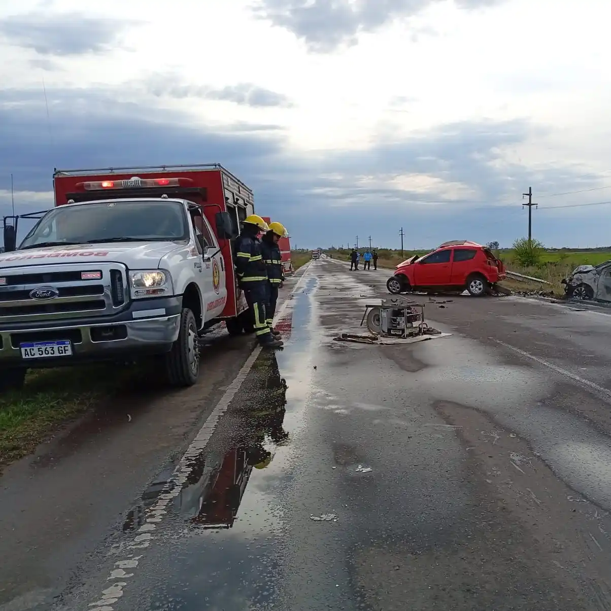 Tragedia en la ruta 16: un conductor murió en un choque frontal cerca de Larroque