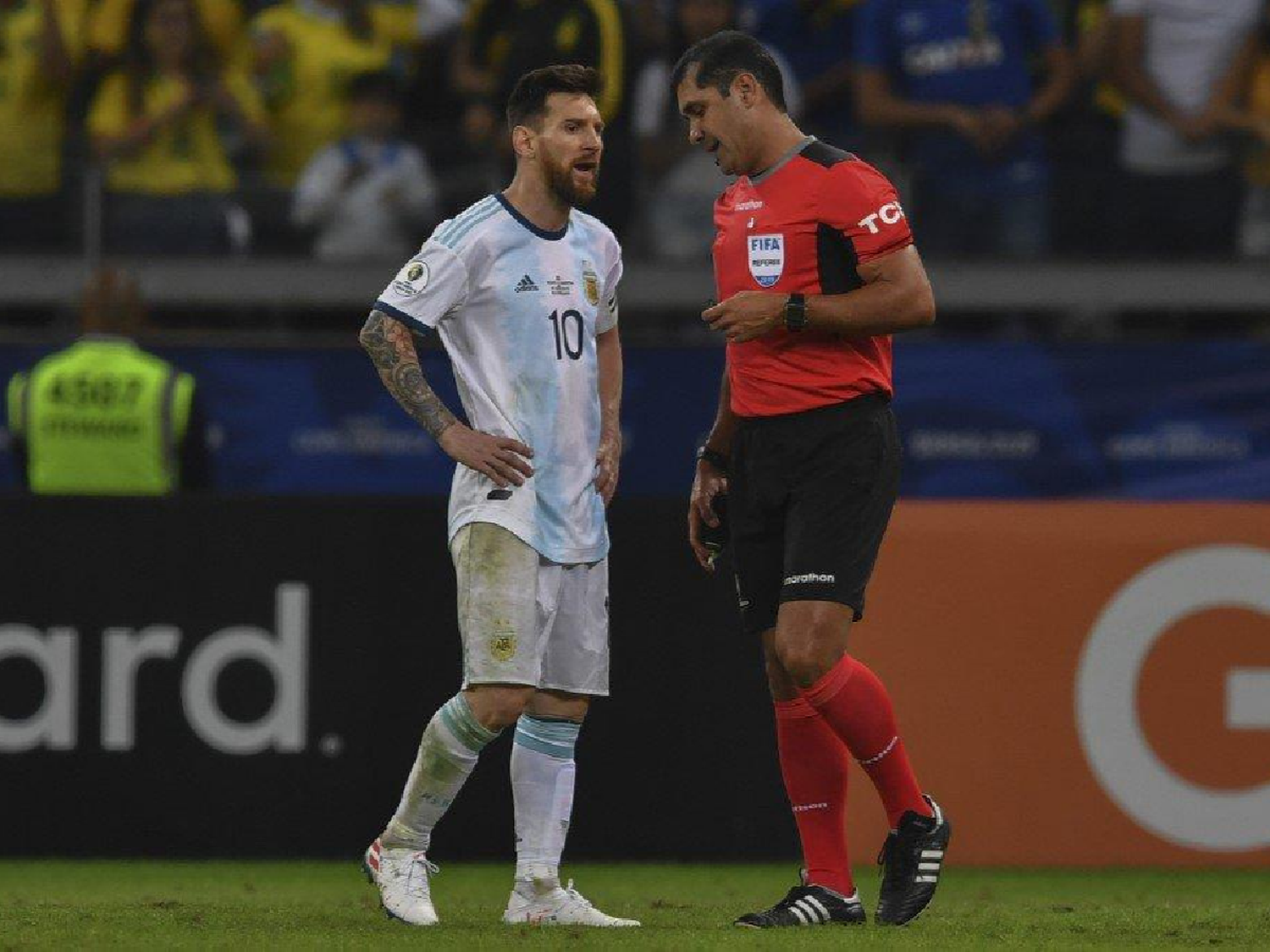 Fuertes declaraciones de Messi tras la derrota