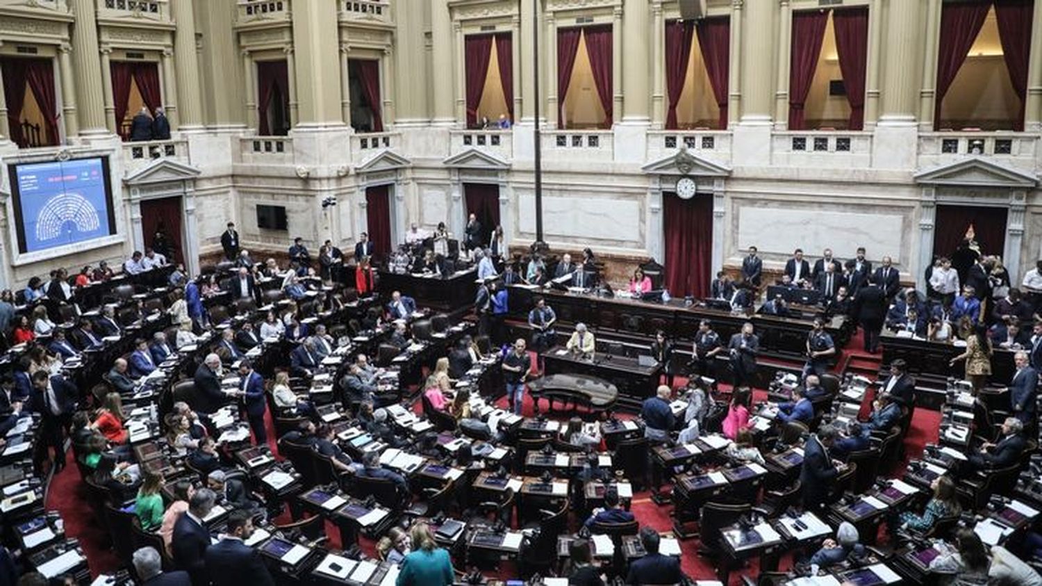 La Ley Bases se aprobó en la Cámara de Diputados.