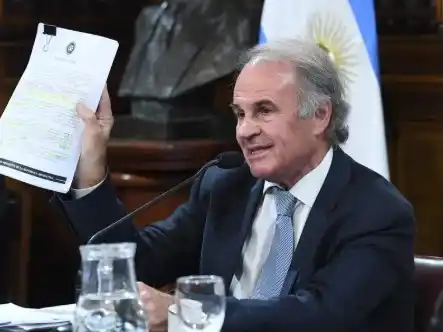 Fernando Brom, subsecretario de Ambiente, da sus argumentos a favor de la actualización de la Ley de Glaciares.