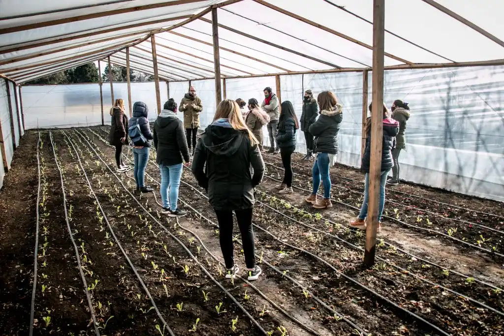 Se inauguró una huerta agroecológica en Gardey