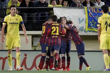Barcelona lo dio vuelta y le ganó 3 a 2 a Villarreal