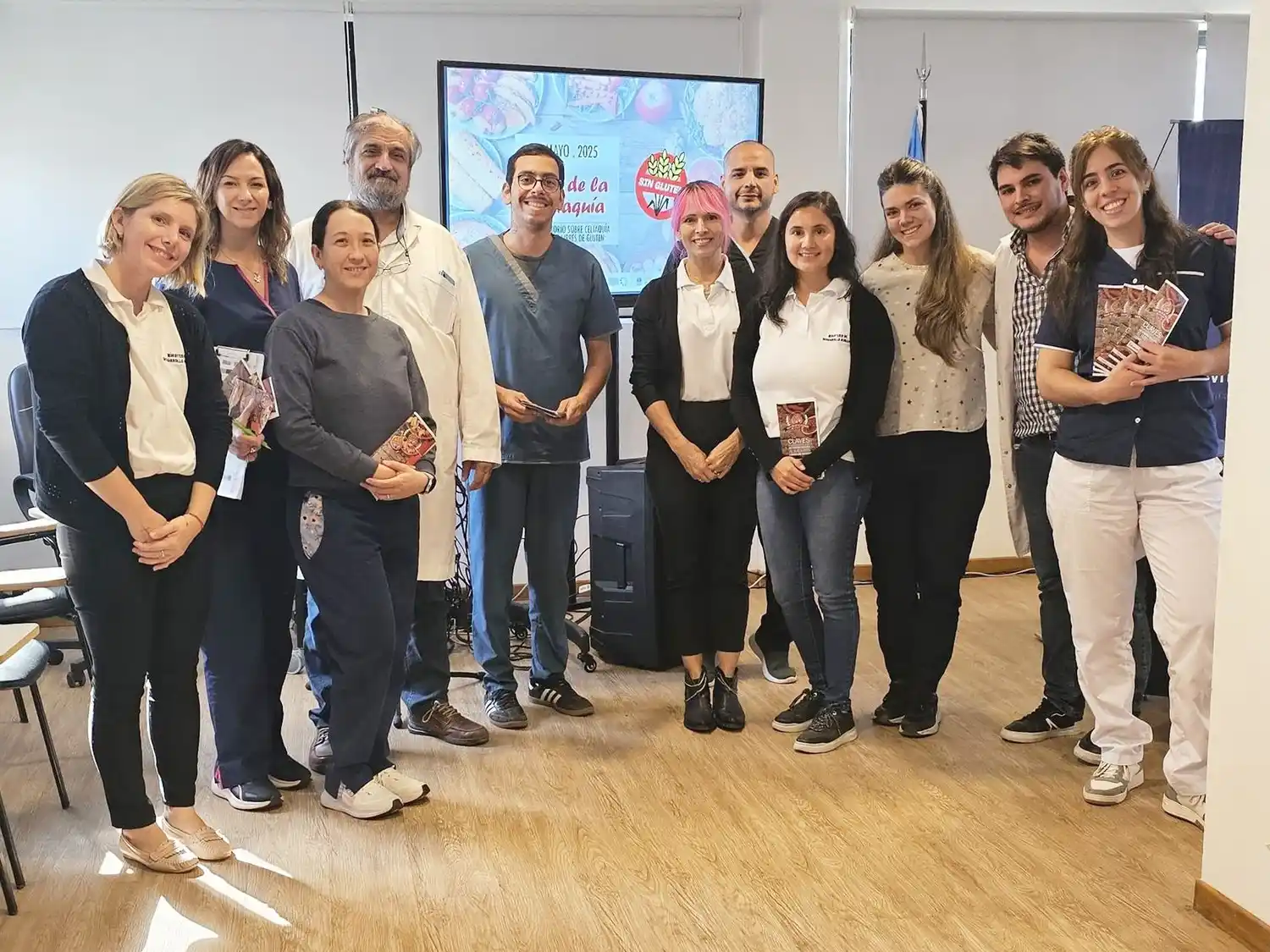 Un conversatorio sobre celiaquía se llevó
a cabo en el Hospital Interdistrital Evita