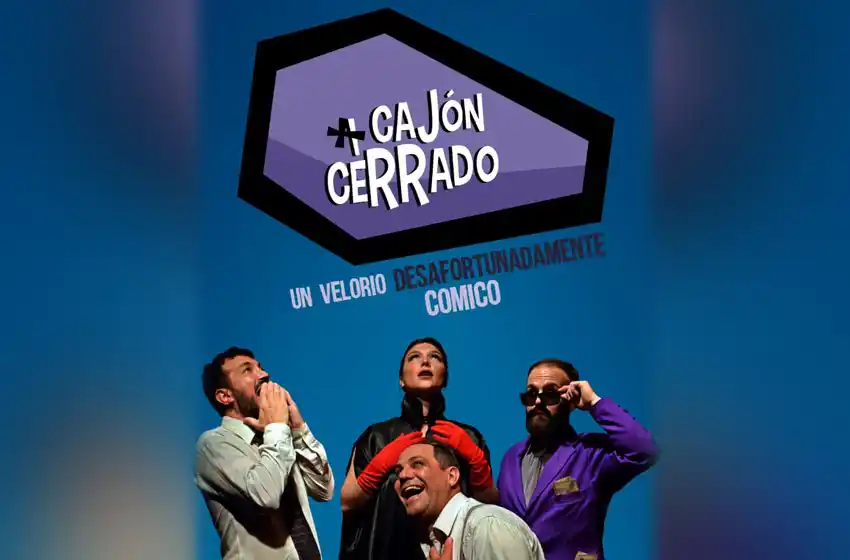 La comedia despampanante «A cajón cerrado» desembarca en La Morada Teatro