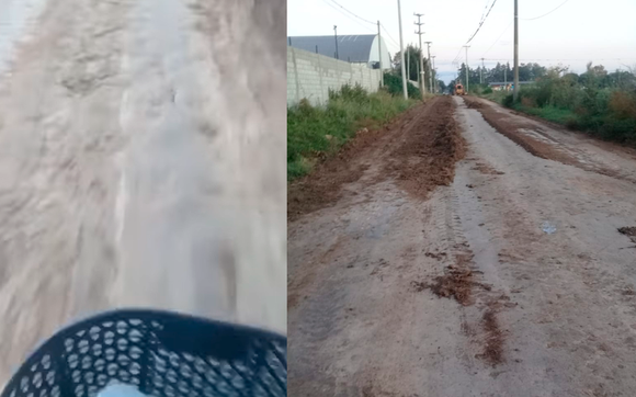 Tras el reporte de la bici, arreglos en Independencia
