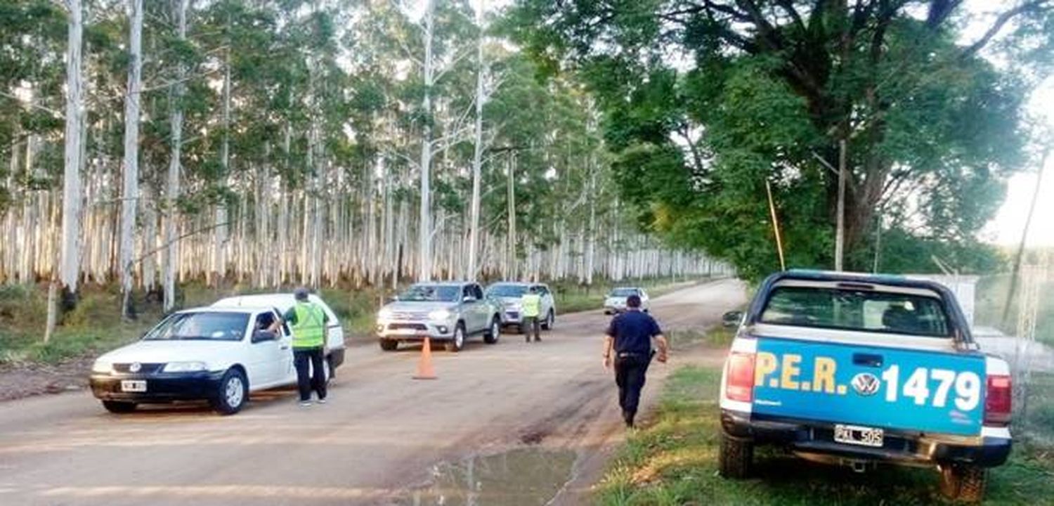 Decomiso de pescado y secuestro de elementos de pesca y armas