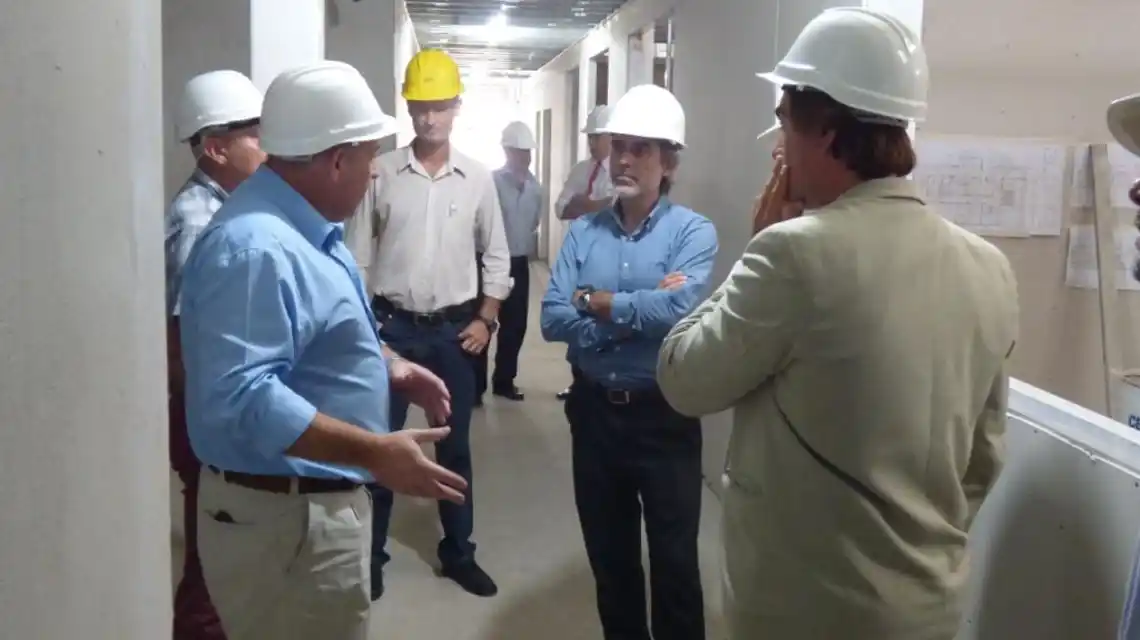 Avanzan las obras edilicias en el Laboratorio Industrial Farmacéutico