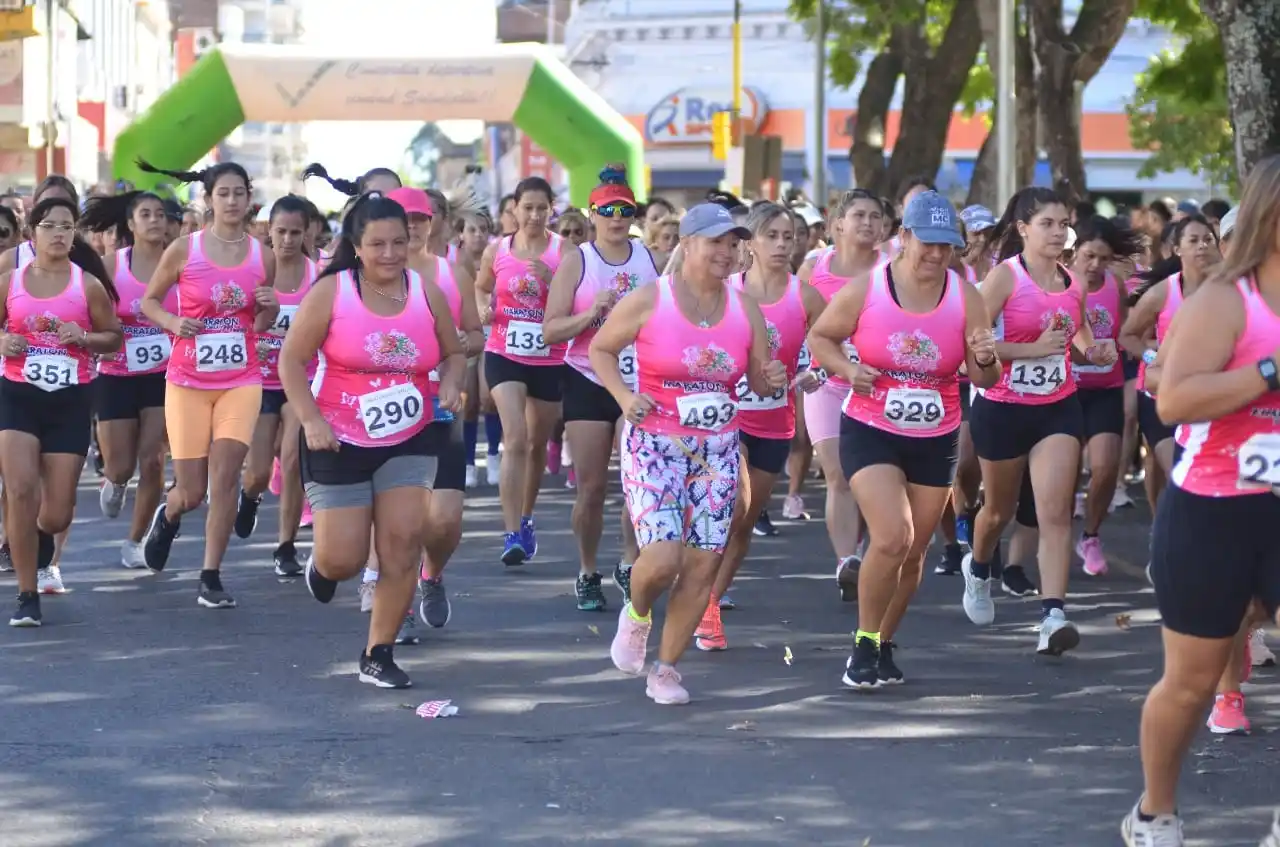 Este domingo a las 9  se larga la carrera atlética  en homenaje a la mujer