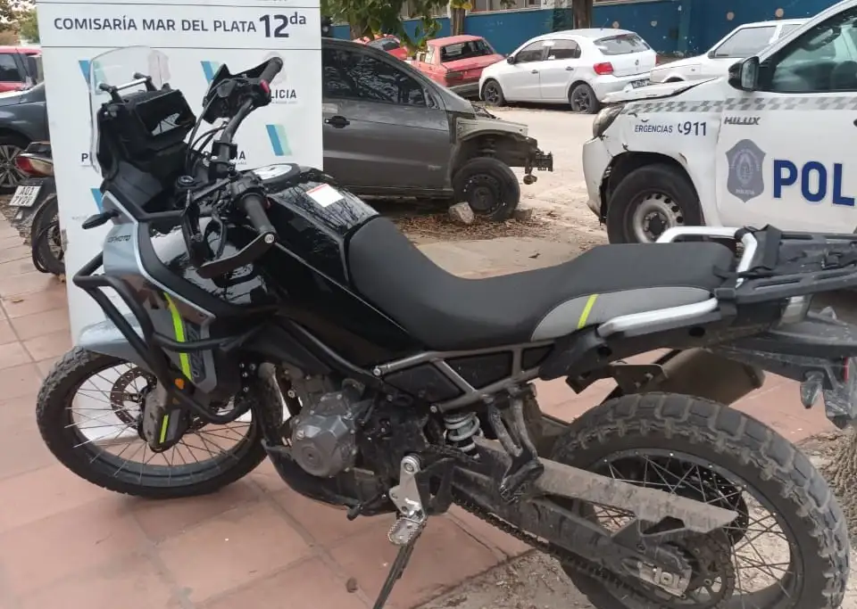 La moto había sido robada el pasado 1 de mayo en Francia al 1000.
