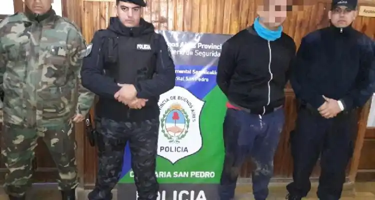 Operativo cerrojo: Robó, hirió y lo aprehendieron en fuga