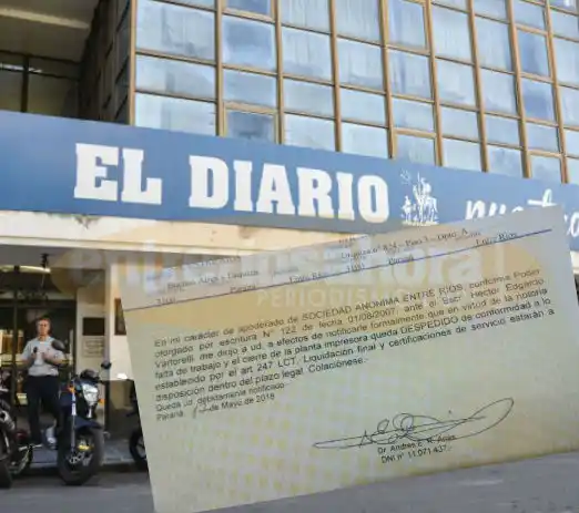 La debacle de la empresa periodística  más importante de la provincia: El Diario despidió a 52 trabajadores