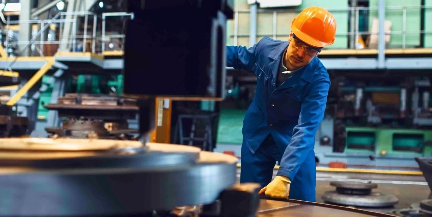 La producción metalmecánica fue una de las que más retrocedió, un 3,7%.
