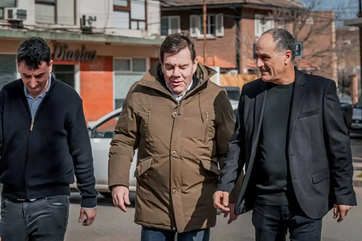 Mariano Valiante, Guillermo Montenegro y Juan Cerezuela