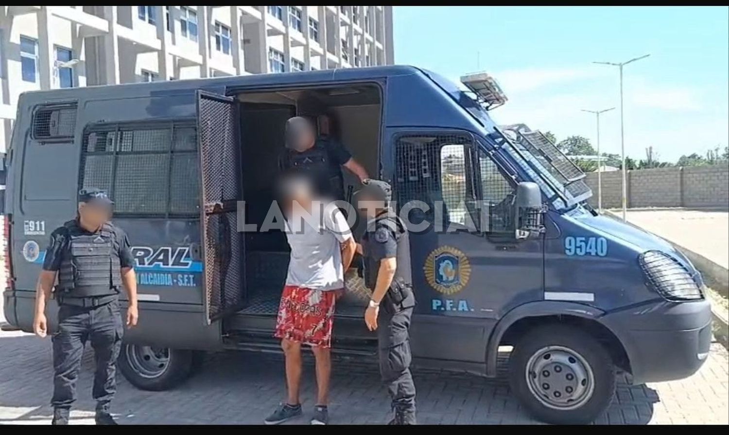 Fue arrestado en los andenes de Estación Constitución.