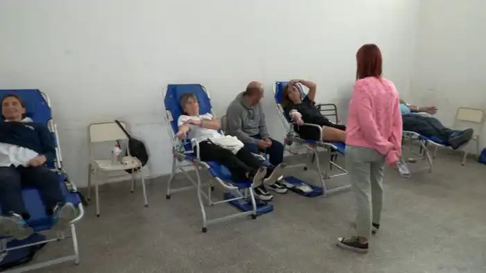 Muy buena respuesta en la colecta externa de sangre en la Escuela Secundaria N°4