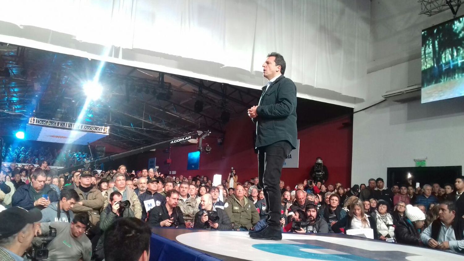 Massa y Stolbizer lanzaron su candidatura en Tigre
