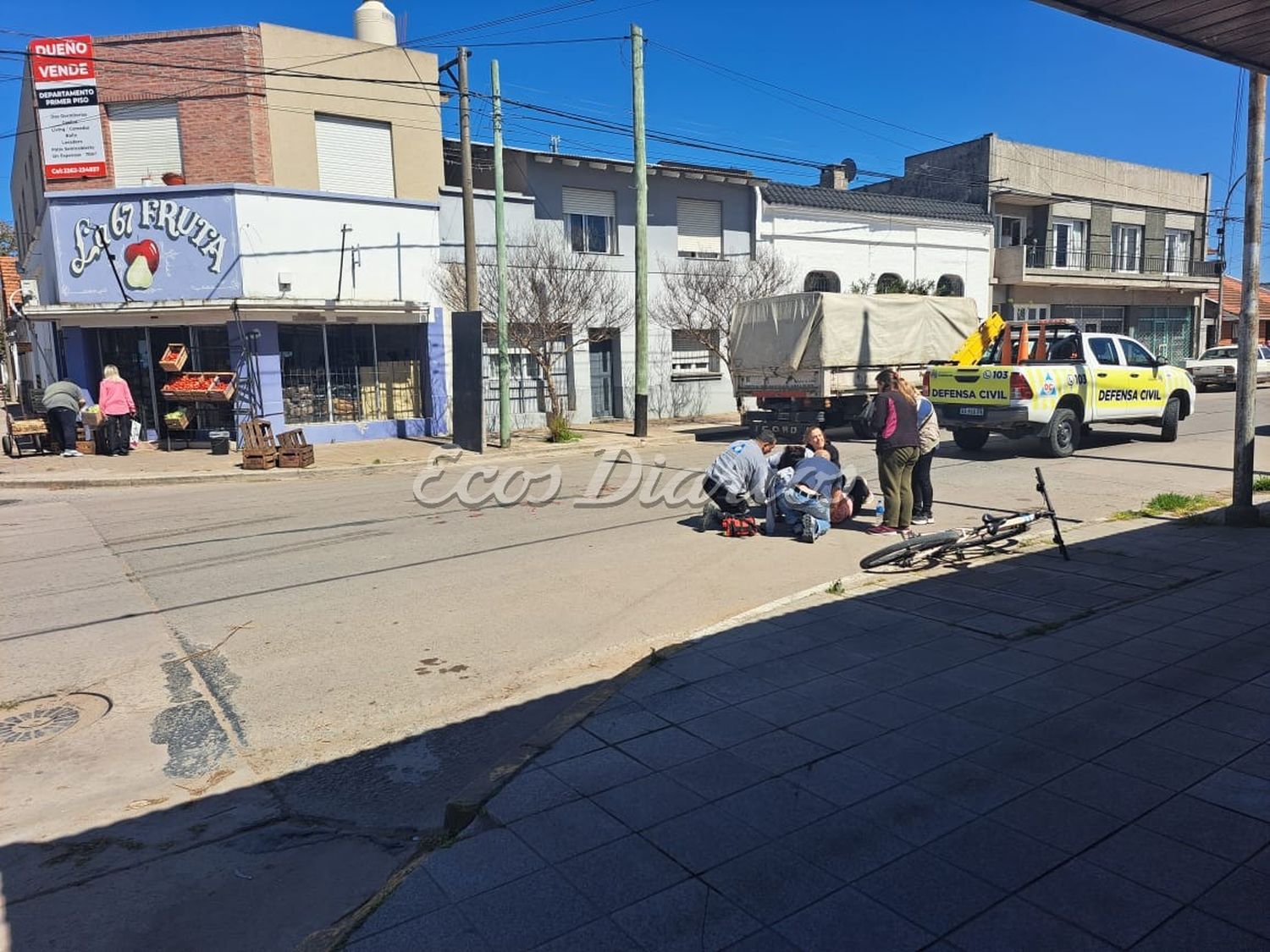Una mañana de viernes con al menos tres accidentes