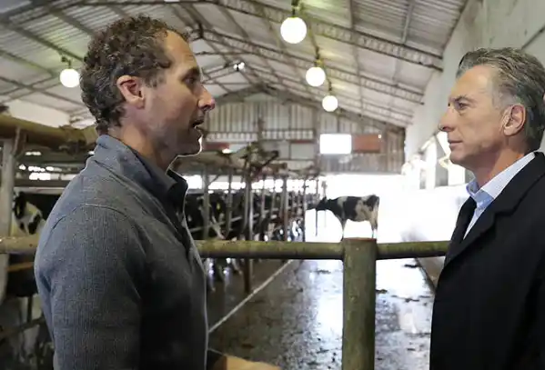 Macri con tamberos: “No nos preocupemos, habrá leche en los próximos meses”