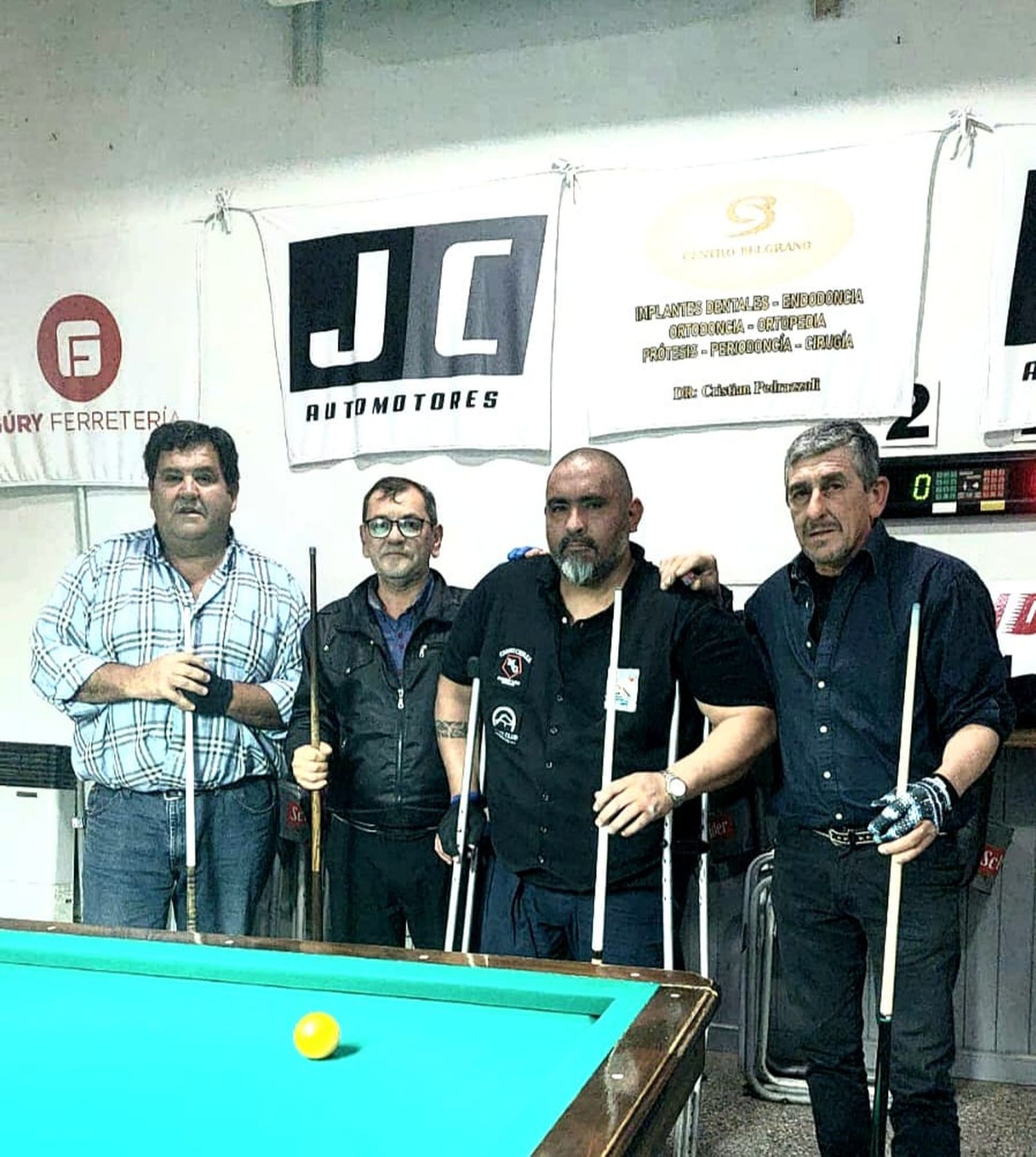 Las parejas que definieron el torneo: Humberto Valentín Leiva-Alfredo Gastón Fahler y Juan Pablo Aguilar-Jorge Ahibe. Triunfo del primer binomio para quedarse con el título. Hay que recordar que Alfredo Gastón Fahler supo ser campeón Entrerriano de Promocional de la APROERBI