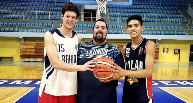 Federico Repetti llegó a Formosa y entrenó con el plantel de La Unión de la Liga Nacional