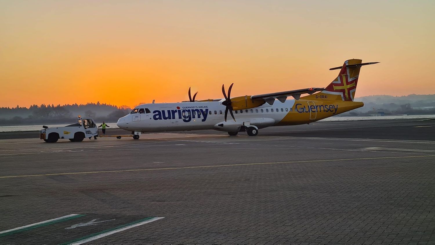 La ruta más larga de Europa en ATR 72: Aurigny volará entre Guernsey y Alicante