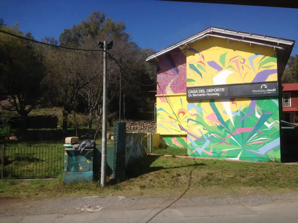 Residuos en la Casa del Deporte