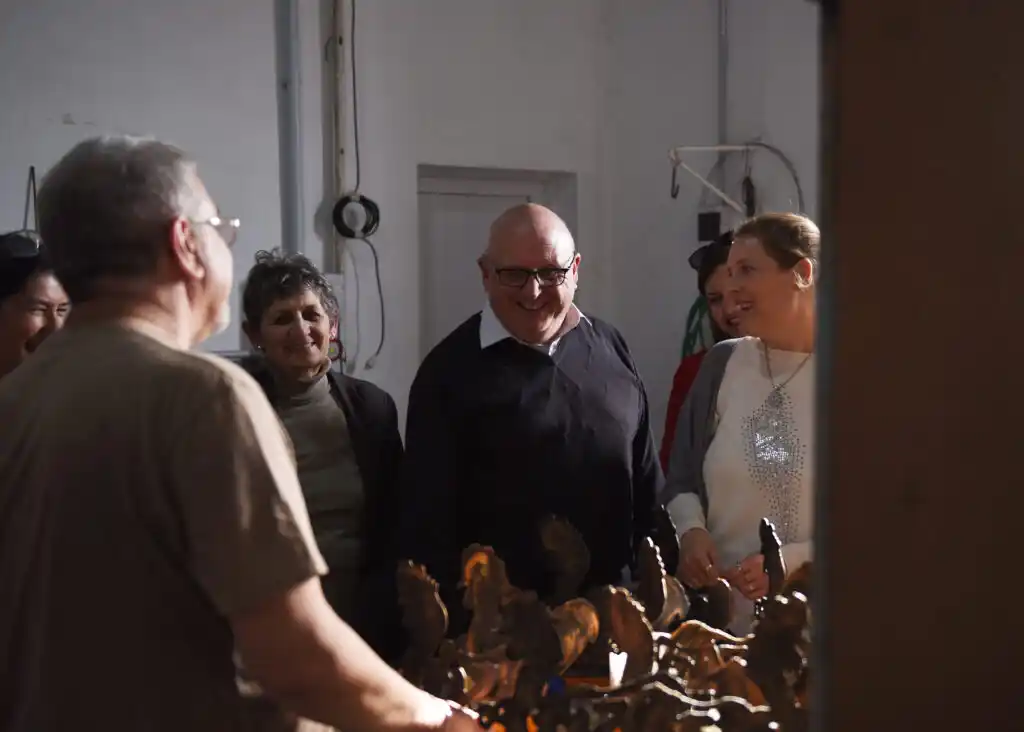 Inauguración del Centro Municipal de Formación en Oficios y Tecnología en Crespo