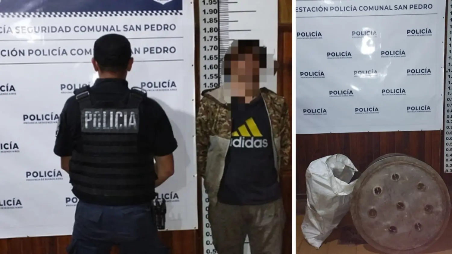 El autor del hecho escaló un tapíal para acceder a la planta fabril.