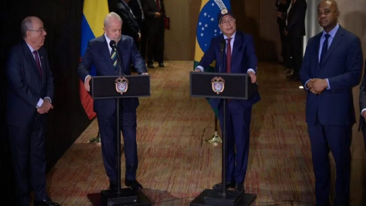 COLOMBIA INTERESADA en ingresar a los BRICS: Lula se compromete con Petro a apoyar la iniciativa