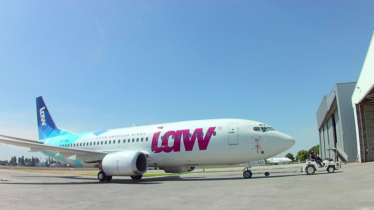 LAW inaugura hoy sus vuelos entre Mendoza y Santiago de Chile