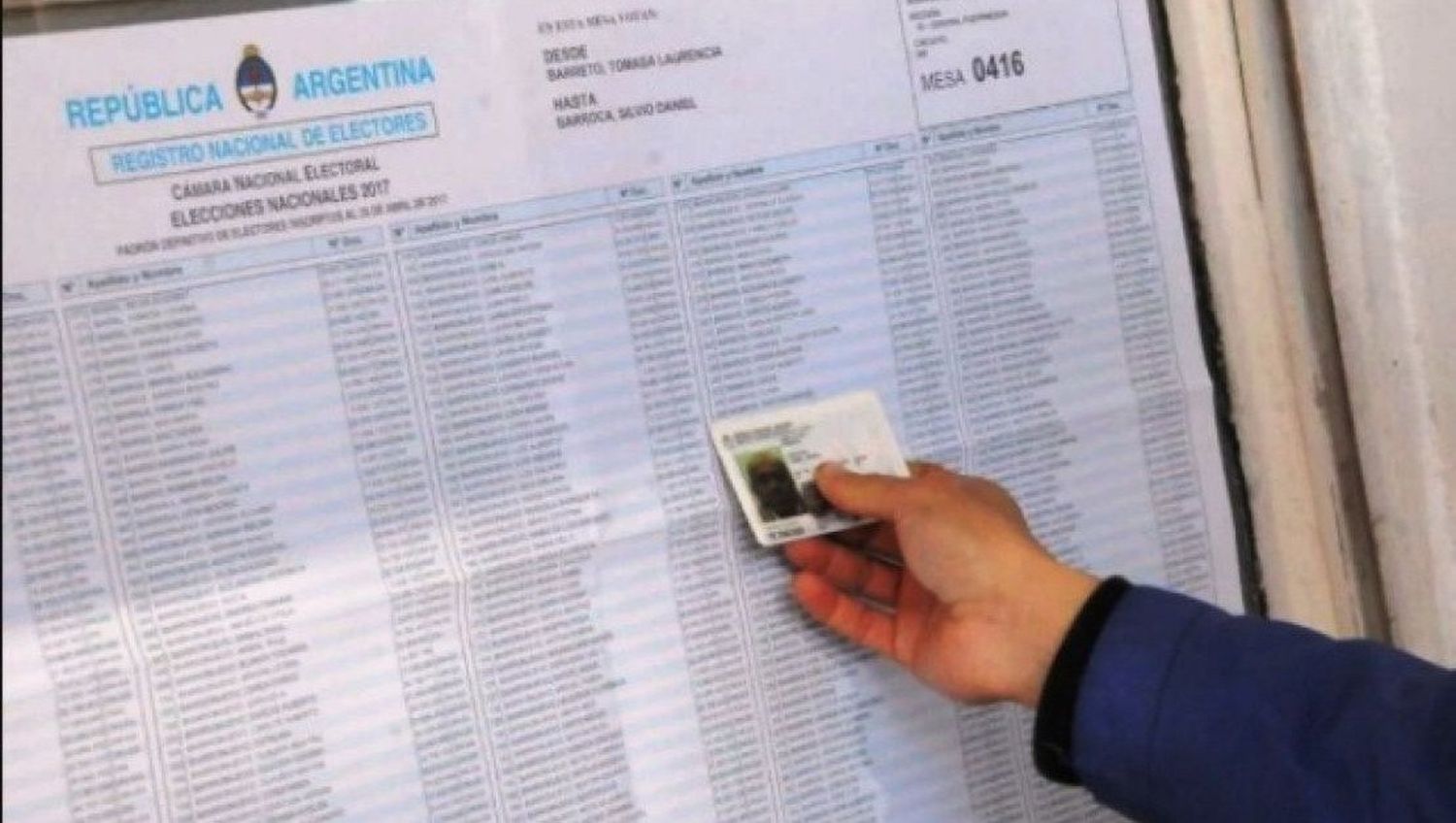 Elecciones 2025: ya se puede consultar el padrón provisorio para hacer verificaciones y reclamos