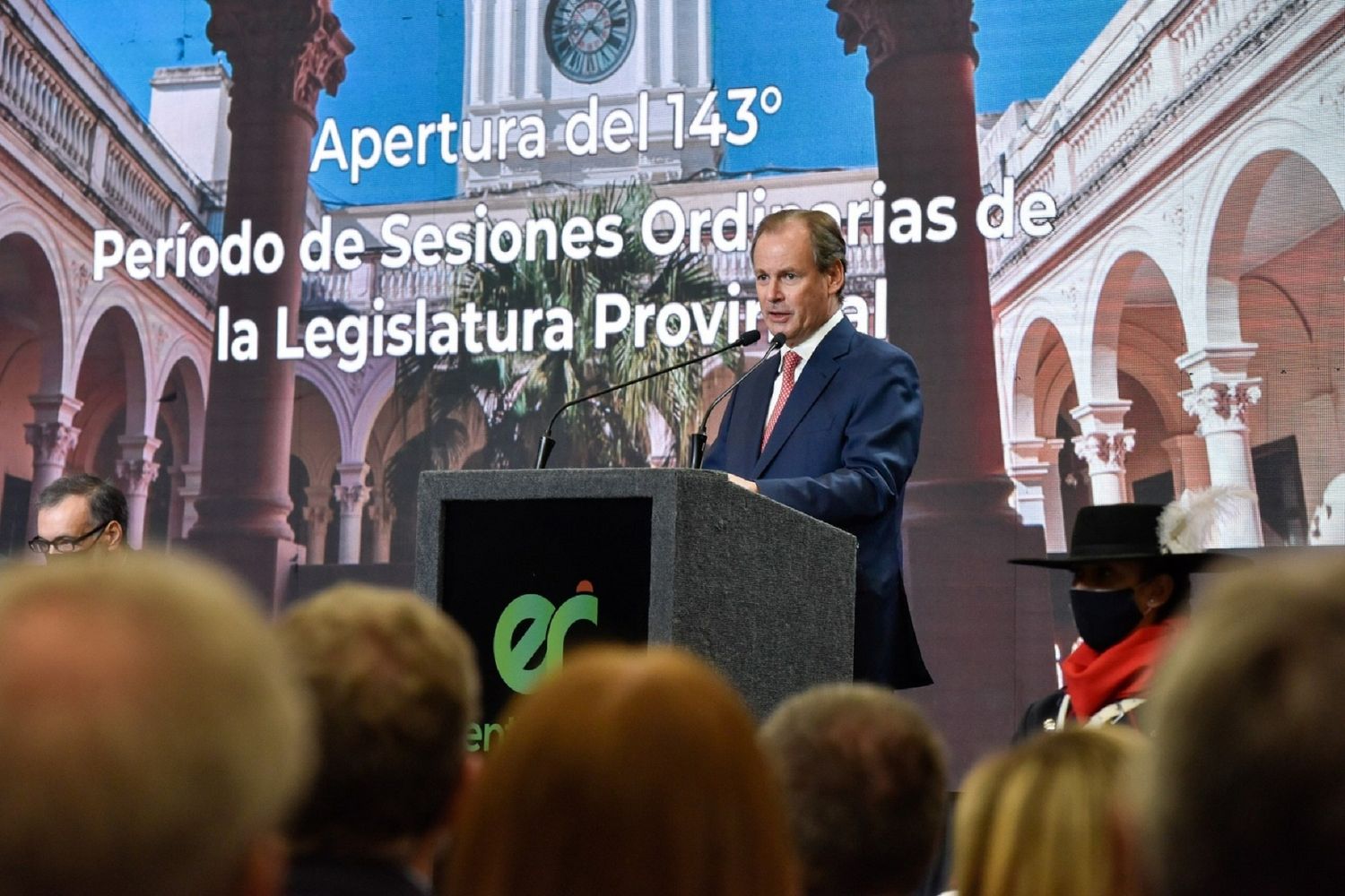 Con el orden y el crecimiento de la provincia como eje, Bordet dará su discurso ante la Asamblea Legislativa